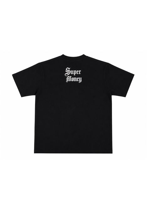 T-shirt con strass ARTSUPERMONEY KIDS | SMJTS04963BL